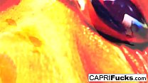 Capri Cavanni Plays With Her Wet Pussy And Amazing Tits!