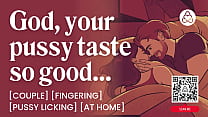 ASMR Audio Porn: Pussy Licking and Fingering with Boyfriend at Home - Finger Play & Oral - Erotic Audio Roleplay for Women