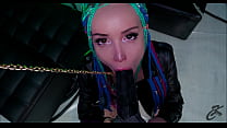 I'm here to make your wildest fantasies come true - Cyberpunk Braindance POV plugged fuck