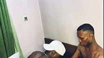 Yahoo boys fuck the hooks in a hardcore threesome