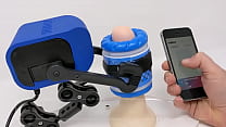 Rubjoy demonstration - Robotic penis pleasuring machine