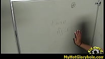 White whore sucks and fucks black cock for cusmhot at gloryhole 29