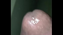 Wet dick from a pinky