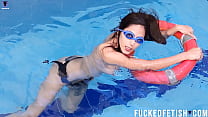 sexy mermaid Helen Star pool naked romance
