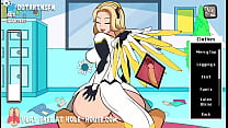 Mercy [Overwatch] Full Scene Creampie Compliation Moaning Orgasms - Hole House Game [Rule 34, Hentai, Cartoon]