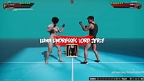 Luna VS Lord Jerle (Naked Fighter 3D)