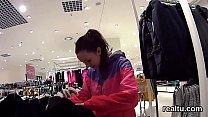 Charming czech nympho gets seduced in the hypermarket and shagged in pov