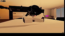 Meu namorado me fodendo contra minha vontade no Roblox