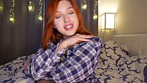 Your Naughty Redhead Girlfriend Takes Control. Cozy JOI Fantasy