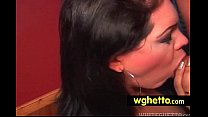Ghetto whores try white cock 18