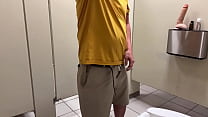 Mitchibitionist - Public toilet dildo exhibitionist - Aug 13, 2025