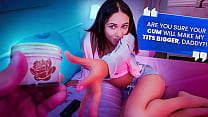 Step Daughter Thinks Cum Makes Tits Grow And I'm Letting Her Milk Me