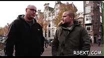 Lustful old lad goes amsterdam