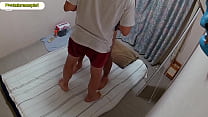 Two twinks are having sex in bedroom