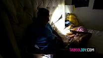 Stepdaughter fucking with stepdad in the lights out - Skyler Storm
