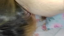 Vivi Guedez - Slut sucked them both off with skill and a lot of slobbery.