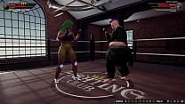 Jennifer Walters VS BOLDA the BEAST (Naked Fighter 3D)