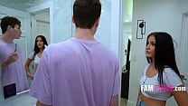 Stepsis Cried Wolf To Take His Pants Off - Jodie Johnson, Serena Sterling | FamPervs