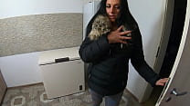 MilfyCalla- Face fuck,deep-throat and sex while wearing a dirty down-jacket and uggs 220