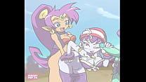 Shantae x Risky Futa with Rottytops