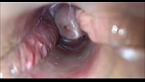 Pulsating orgasm inside vagina