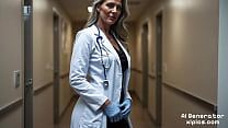 Sultry Female Doctor Milf: Mature, Big Tits, Big Ass – Naughty NSFW Encounters Ai Generated