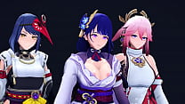 Genshin x weird tik tik trend