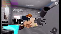 Roblox: Nerd guy fucks trashy plastic bimbo