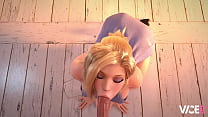 Bliwjob blonde 3d