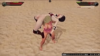 Bambi Bimbo VS Riley Blacke (Naked Fighter 3D)