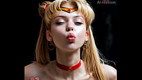 Sailor moon subdued the bad guy 2 (AI-generated) (No live-action) (NSFW)
