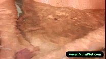 Nuru Massage Shy Guy Fucking Pussy Hard 06