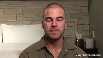 Sexy muscled hunk wanking his stiff gay gay video