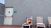 I recorded my famous influencer roommate sunbathing in brasilin thong here in medelin