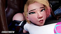 Spider-Gwen Siendo Cogida Super Rico