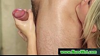 Lucky Client gets a Full Service NURU Massage 12
