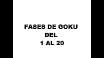 Todas las fases de goku amv