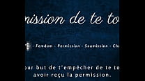 Permission de te toucher - French audio JOI edging