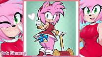 Amy  rose by  nomsoo