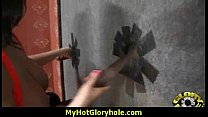 Sexy Wild Lady Deepthroats At Gloryhole 3