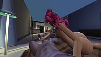 Sims 4 POV Threesome | Pink Haired Girl Has Fun