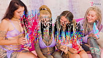 Squirt Mayhem – 5 Girls Drenching Each Other – Anal Dildos, Prolapse, Gaping, ATM