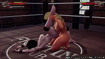 Luna VS Bambi Bimbo (Naked Fighter 3D)