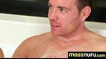 Nuru Massage Ends with a Hot Shower Fuck 2