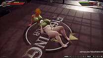 Karen Krash VS Yel (Naked Fighter 3D)