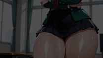 Aizawa Tomo pounded by Teacher