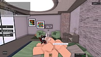 Blonde roblox thick slut gobbles and fucks a white dick