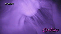 Skinny Girlfriend with long labia get Cheating Backstage Fuck at Swinger Club by Stranger without condom