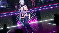 Eula Naked Dance MMD