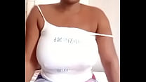Amale showing her big boob